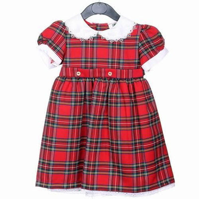 Girls Tartan Dress, Royal Stewart